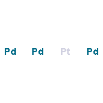 Palladium, compd. with platinum (3:1)