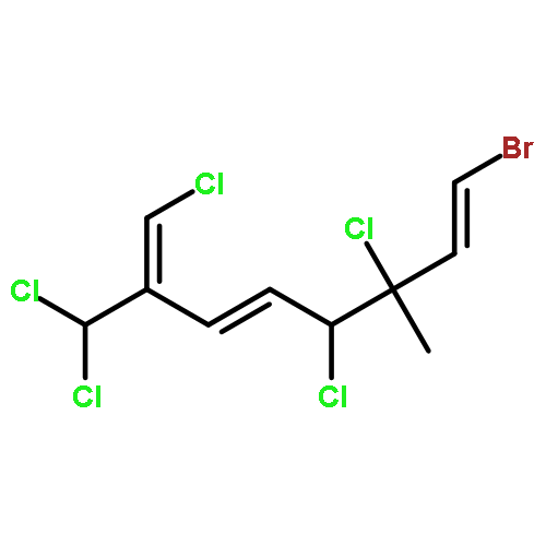 (1E,3E,5S,6R,7E)-8-bromo-1,5,6-trichloro-2-dichloromethyl-6-methyl-octa-1,3,7-triene