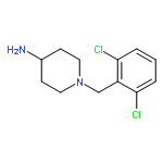 4-Piperidinamine, 1-[(2,6-dichlorophenyl)methyl]-