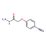 (4-Cyano-phenoxy)-acetic acid hydrazide