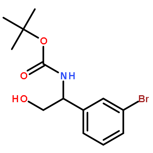 Carbamic acid, [(1R)-1-(3-bromophenyl)-2-hydroxyethyl]-, 1,1-dimethylethyl ester