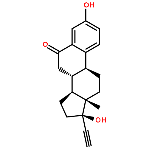 1,3,5(10)-ESTRATRIEN-17-ALPHA-ETHYNYL-3,17-BETA-DIOL-6-ONE 