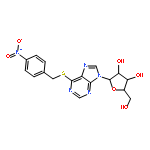 NBMPR;6-S-[(4-NITROPHENYL)METHYL]-6-THIOINOSINE 