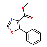 4-Oxazolecarboxylic acid, 5-phenyl-, methyl ester