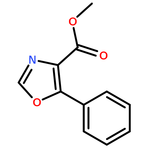 4-Oxazolecarboxylic acid, 5-phenyl-, methyl ester