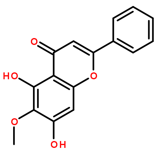 5,7-dihydroxy-6-methoxyflavone