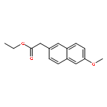 2-Naphthaleneacetic acid, 6-methoxy-, ethyl ester