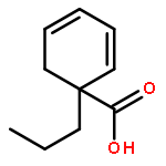 Cyclohexadienyl, 6-carboxy-6-propyl-