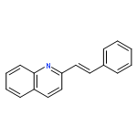 2-(2-PHENYLETHENYL)-(E)-QUINOLINE 