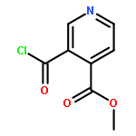 4-Pyridinecarboxylic acid, 3-(chlorocarbonyl)-, methyl ester