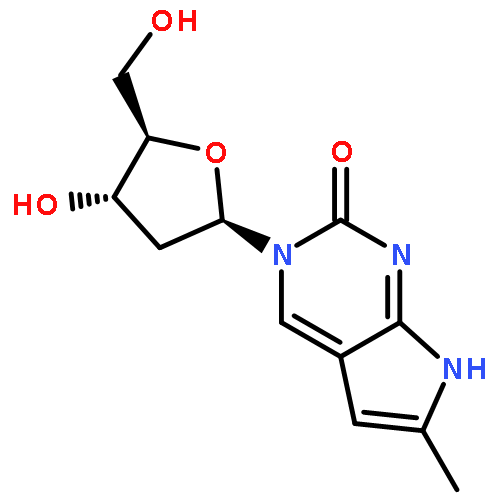 6-METHYL-3-(BETA-D-2-DEOXYFURANOSYL)PYRROLO[2,3-D]PYRIMIDIN-2-ONE 