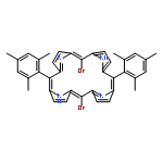 21H,23H-Porphine, 5,15-dibromo-10,20-bis(2,4,6-trimethylphenyl)-