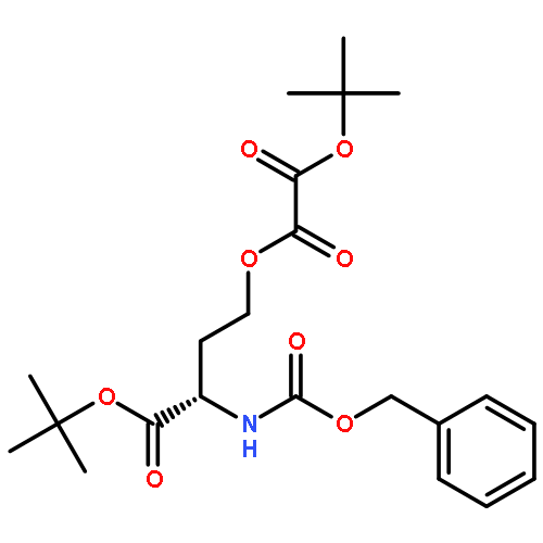 Di-tert-butyl (2S)-2-[N-(benzyloxycarbonyl)amino]-6-oxo-5-oxapimelate