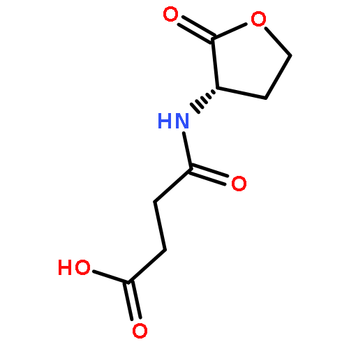 Butanoic acid, 4-oxo-4-[[(3S)-tetrahydro-2-oxo-3-furanyl]amino]-