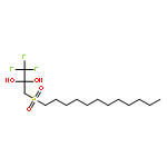 2,2-Propanediol, 3-(dodecylsulfonyl)-1,1,1-trifluoro-