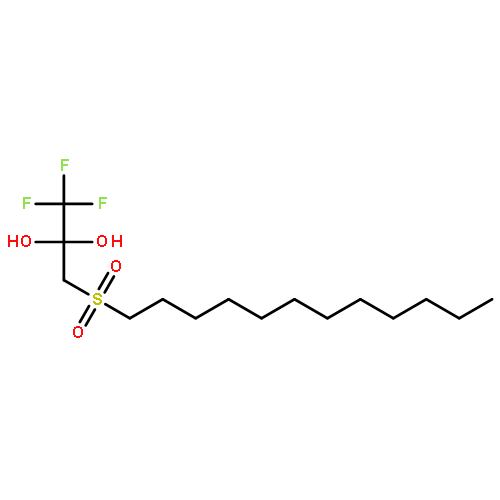 2,2-Propanediol, 3-(dodecylsulfonyl)-1,1,1-trifluoro-