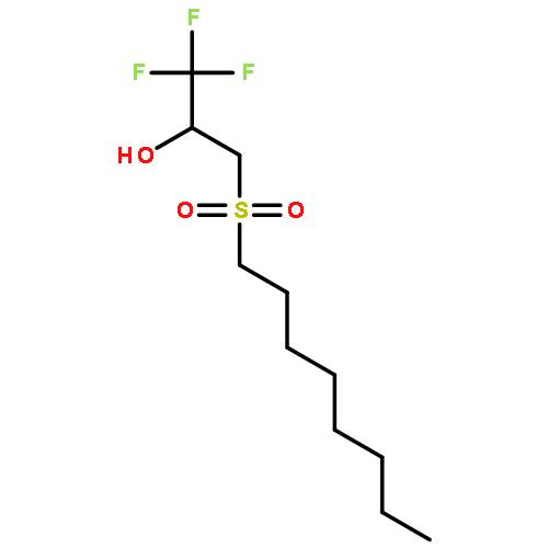 2-Propanol, 1,1,1-trifluoro-3-(octylsulfonyl)-