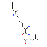 L-Leucine, N6-[(1,1-dimethylethoxy)carbonyl]-L-lysyl-