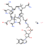 Cobinicacid-acdeg-pentamide, Co-(cyano-kC)-, dihydrogen phosphate (ester), inner salt, 3'-ester with(5,6-dimethyl-1-a-D-ribofuranosyl-1H-benzimidazole-kN3)