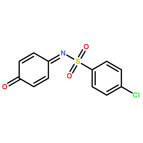 Benzenesulfonamide, 4-chloro-N-(4-oxo-2,5-cyclohexadien-1-ylidene)-