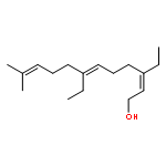 2,6,10-Dodecatrien-1-ol, 3,7-diethyl-11-methyl-, (E,E)-