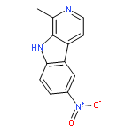 1-methyl-6-nitro-9H-beta-carboline