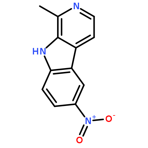 1-methyl-6-nitro-9H-beta-carboline