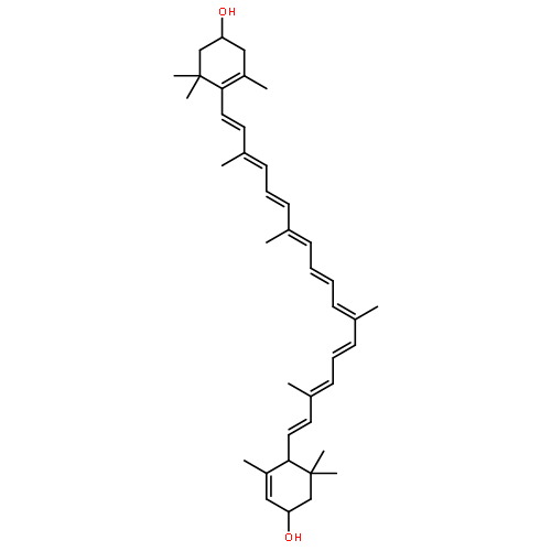 4-[(1E,3E,5E,7E,9E,11E,13E,15E,17E)-18-(4-HYDROXY-2,6,6-TRIMETHYLCYCLOHEX-2-EN-1-YL)-3,7,12,16-TETRAMETHYLOCTADECA-1,3,5,7,9,11,13,15,17-NONAENYL]-3,5,5-TRIMETHYLCYCLOHEX-3-EN-1-OL 