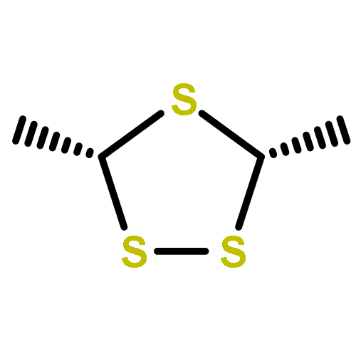 1,2,4-Trithiolane, 3,5-dimethyl-, (3R,5S)-rel-