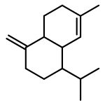 Naphthalene,1,2,3,4,4a,5,6,8a-octahydro-7-methyl-4-methylene-1-(1-methylethyl)-