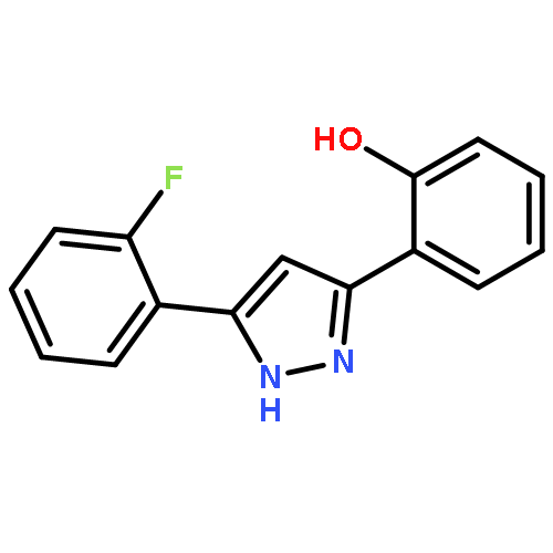 Phenol, 2-[5-(2-fluorophenyl)-1H-pyrazol-3-yl]-