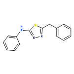 5-BENZYL-N-PHENYL-1,3,4-THIADIAZOL-2-AMINE 