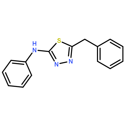 5-BENZYL-N-PHENYL-1,3,4-THIADIAZOL-2-AMINE 