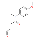 Butanamide, N-(4-methoxyphenyl)-N-methyl-4-oxo-