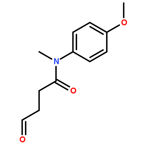 Butanamide, N-(4-methoxyphenyl)-N-methyl-4-oxo-