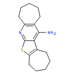 <br>1,2,3,4,5,8,9,10,11,12-decahydrocyclohepta[4,5]thieno[2,3-b]cyclohepta[e]py ridin-13-amine