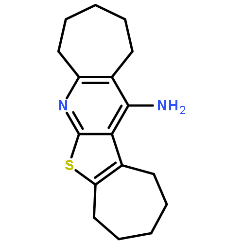 <br>1,2,3,4,5,8,9,10,11,12-decahydrocyclohepta[4,5]thieno[2,3-b]cyclohepta[e]py ridin-13-amine