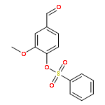 4-formyl-2-methoxyphenyl benzenesulfonate