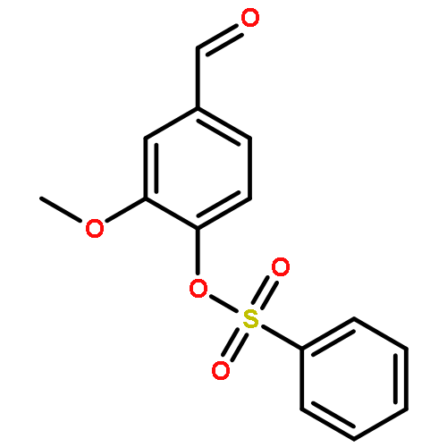 4-formyl-2-methoxyphenyl benzenesulfonate