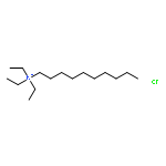 DECYL(TRIETHYL)AZANIUM;CHLORIDE 