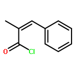 2-Propenoyl chloride, 2-methyl-3-phenyl-, (2E)-