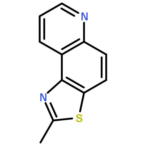 THIAZOLO[4,5-F]QUINOLINE, 2-METHYL- (9CI)