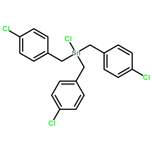 CHLORO-TRIS[(4-CHLOROPHENYL)METHYL]STANNANE 