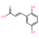 (E)-2,5-dihydroxycinnamic acid