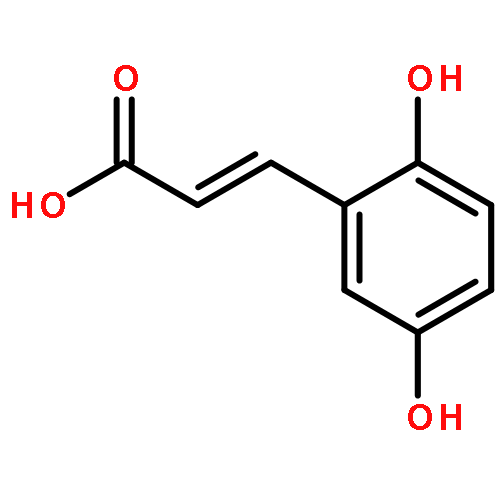 (E)-2,5-dihydroxycinnamic acid