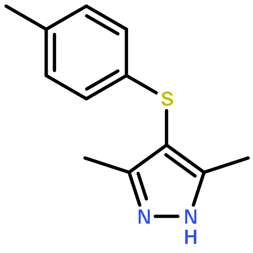 3,5-Dimethyl-4-[(4-methylphenyl)thio]-1H-pyrazole