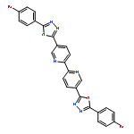 2,2'-Bipyridine, 5,5'-bis[5-(4-bromophenyl)-1,3,4-oxadiazol-2-yl]-