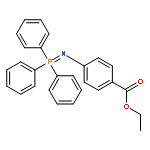 Benzoic acid, 4-[(triphenylphosphoranylidene)amino]-, ethyl ester