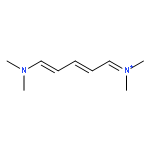 5-(DIMETHYLAMINO)PENTA-2,4-DIENYLIDENE-DIMETHYLAZANIUM 