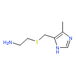 2-{[(5-METHYL-1H-IMIDAZOL-4-YL)METHYL]-THIO}ETHANAMINE 